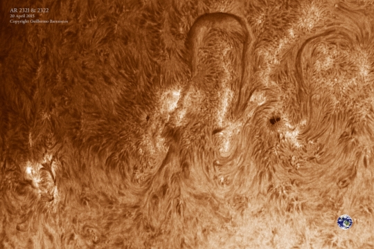 Solar surface - 20 April 2015